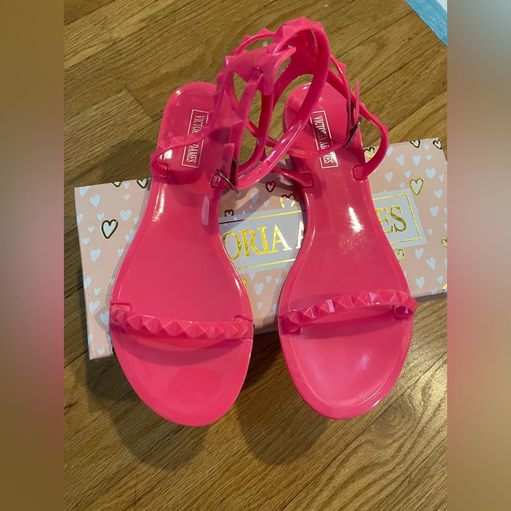 Studded jelly sandals BRANDNEW
